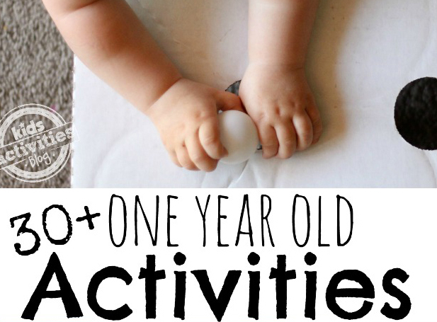 30 activités pour bébé d’un an