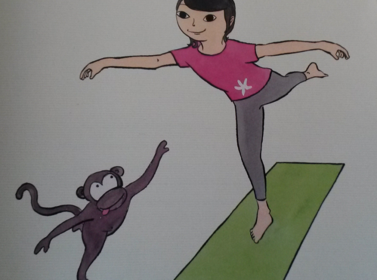 4 postures de yoga pour aider les enfants à se concentrer